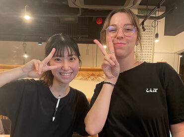 しんぽ 16時スタート！学校帰りのバイトにピッタリ★
ラスト勤務の方には嬉しいまかない弁当や
「お疲れ様～！」のワンドリンク支給♪