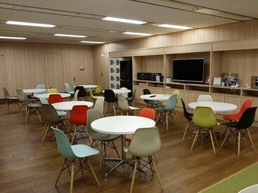 リフレッシュルーム完備!休憩時間もゆったり過ごせます。
※画像はイメージ