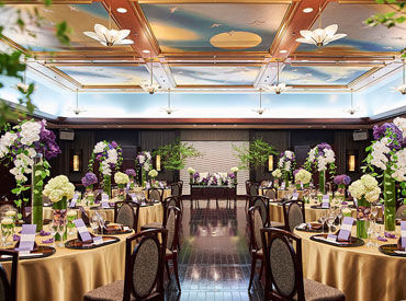 最高級ホテルでバイトデビュー♪
未経験&初バイトもOK！