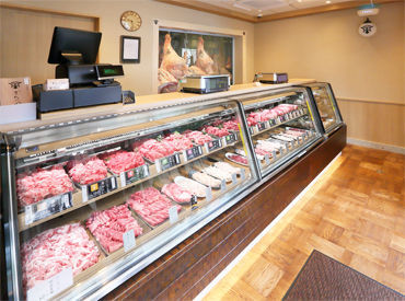 「これは…ロース??ハラミ??」そんなレベルでも◎
分からないことは遠慮なく聞いてくださいね♪
まずは[職場見学]もOKです！！