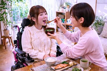 青森パーソナルアシスタントシステム※青森市内の勤務 スタッフと利用者さん勢揃い…！
≪夜勤は時給1569円≫
