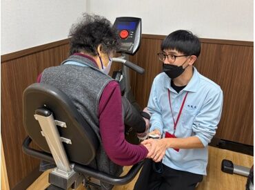 注射や採血などの医療行為はなし◎
ブランクがある方も安心してお仕事ができます。