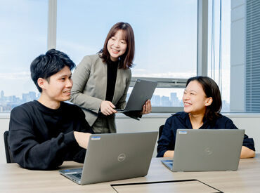 株式会社ワンキャリア ＼在宅で安心してスタートできる／
最初は…出社して教えてくれるから安心♪
もちろん在宅でも連携がとりやすいのもポイント！