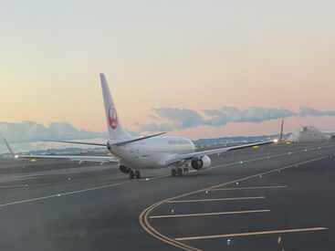 国際線でのお仕事だから、
外国人のお客様も多数!!
英語を使える&活かせるチャンス☆