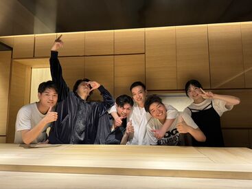 鮨 かわい ＼初めてのアルバイト、ここなら安心◎ ／
おすし屋さんのホールスタッフをアルバイトパート募集