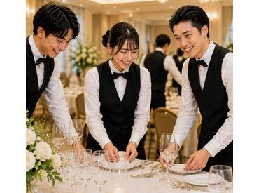 紹介元：株式会社MMC（紹介先/勤務地：日本平ホテル） ＼面接はすべてオンラインで行っております！／
完全自由シフトでプライベートも充実♪