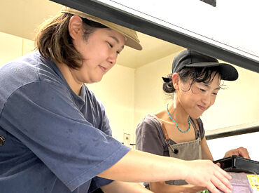 GRILL TOKYO　本社 12名中5名が30～50代の主婦さん♪
免許なしでも大丈夫◎"外"で働くって楽しい◎