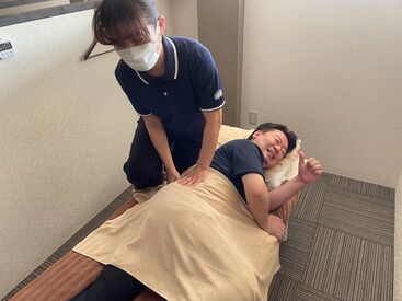 ★事前講習で安心★
"学校"のような教育体制が整っているので
一流のレベルがしっかりと身に付きます！