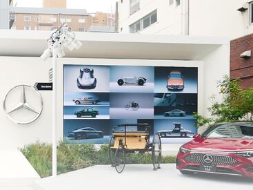 メルセデスカフェ 未経験スタート大歓迎★
社員がしっかりサポート＆むずかしい作業はないので
「バイト初めて…」という方も安心です！