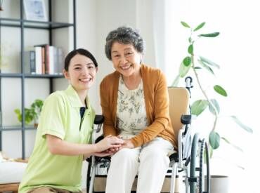 老人保健施設　ダイヤランド崎望館 【介護について全くの素人…】
サポート業務なので問題ありません♪
シンプルなので慣れたら簡単です！
※画像はイメージです。