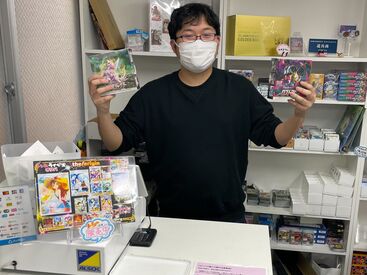 「ポケモンしか知らなくてポケカの知識はないです…」という方も◎
スタッフがしっかりサポートするから安心*