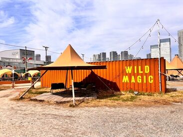 ★キャンプや調理未経験でも大丈夫…？★
私生活で経験のないSTAFFも全然いますよ！
業務はイチから丁寧に教えます◎