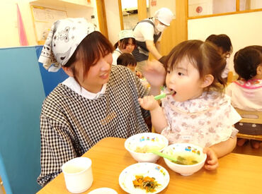 めいてつ保育ステーション 小牧口ぽっぽ園　※2026年1月新設オープン 0～2歳児対象で定員は19名の園♪
小規模だからこそ、子どもたちの「おいしい！」という笑顔や声を、すぐそばで感じられますよ♪