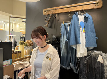 「オシャレが好き！」
その気持ちがあればOK◎
未経験の方も大歓迎です♪