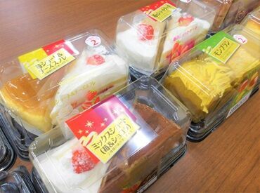 山崎製パン株式会社　熊本工場 スーパーなどで見る♪
写真の商品を作成してます！
初めての人もすぐに覚えられる作業ですよ◎
友だちと一緒に応募もOKです！