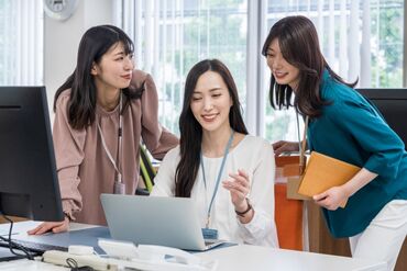 株式会社アローエージェンシー お友達と一緒に応募もOK！
バイトが初めての方でも安心◎
しっかりサポートしますよ♪
※画像はイメージ