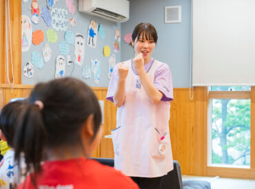 子どもたちの意見を尊重した保育を実践♪
夏祭りの出し物を子どもたち自身で企画・制作したこともあります☆