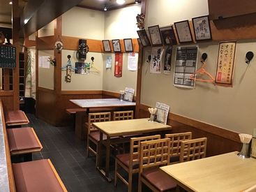 ＼未経験大歓迎／
飲食業未経験の方も大歓迎！
出来ることをひとつずつ増やしてきましょう♪
