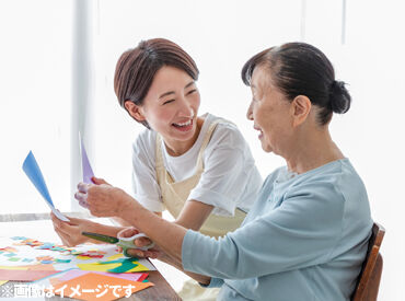 ニチイメゾン稲毛 "介護職にこれからチャレンジしてみたい"そんな方を応援しています♪
だからこそ、充実したサポート体制も整えているんです◎