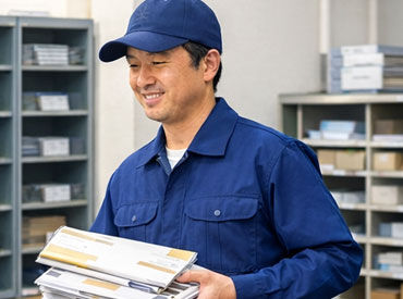 配送作業ですが工場からは出ないので、
運転免許等の特別なスキルは必要ありません◎
※画像はイメージ