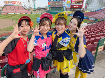 『スポーツが好き！』
『楽しく働きたい！』
そんなあなたにピッタリのお仕事です★