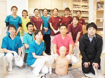 ふるた歯科 完全予約制なので19時半には営業終了★
高時給で医療行為なしなのも嬉しい♪
OJTをはじめ、安心のサポート体制も◎