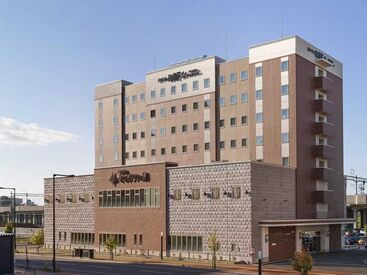 ホテルWBFグランデ旭川 JR旭川駅東口から徒歩2分で冬も通勤ラクラク♪アバグループの安定基盤＆地域限定勤務なので、旭川で腰を据えて働けます！
