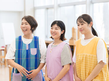 <子どもが好きな方歓迎>温かい雰囲気で安心♪
保育士・教師経験を活かせる環境です◎
※画像はイメージです