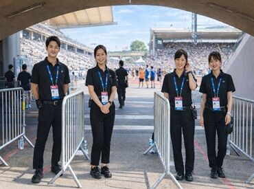 GL events Japan K.K 日当4,000円は全員支給◎
大学生から健康に自信のあるアクティブなシニアまで幅広く応募歓迎♪
是非お気軽にご応募くださいね！