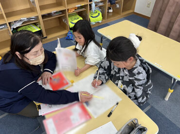 見守りメインだから未経験でも安心♪
上下関係の厳しさもなく、働きやすい職場です！