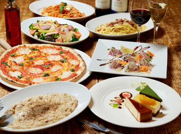 パッパパスタ 港南台店 ＼ホールスタッフ大募集／
◆ディナー募集：
学校終わりや副業との両立も◎
WワークOK！短時間・扶養内勤務も可能♪