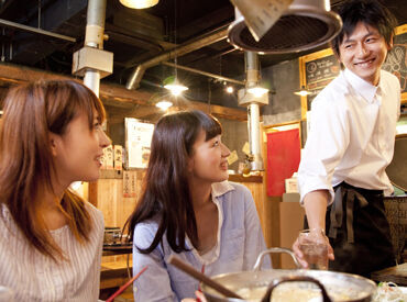 GASTRO sukegoro （大通店） 未経験の方も大歓迎！
丁寧な研修＆先輩がイチからしっかりとサポートします☆
※写真はイメージです