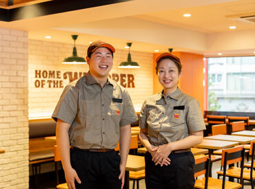 バーガーキング 関西スーパー琵琶店 ※2026年6月下旬OPEN ★ 希望の曜日＆時間に ★
子育てに家事、趣味の時間‥プライベート優先でOKです！
2週間毎に希望のシフトを教えてください◎