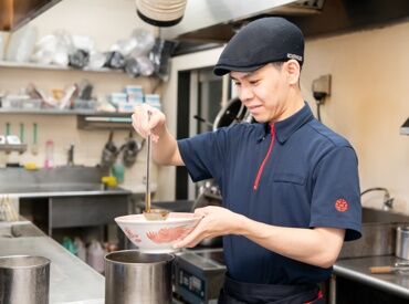幸楽苑　君津店 未経験＆ブランク有の方も大歓迎！
調理や料理、飲食の経験はなくてOK♪
面接時は履歴書不要◎手ぶらで面接へ！