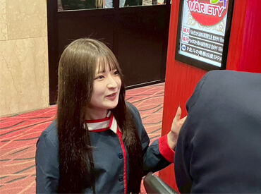 123宝塚店 店内は冷暖房完備＆空気清浄機を設置◎
分煙対策もばっちりなので、
たばこの匂いを気にせず勤務いただくことができますよ！