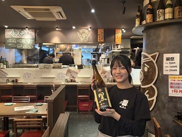 ホールもしくはキッチンで募集！
「人と接客するのが好き」「裏方でモクモク派」など
気軽にご相談ください♪