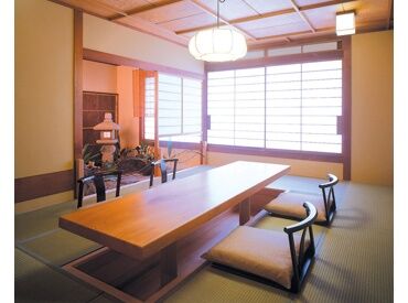 まかないや社割が大好評！
落ち着いた和の空間で特別な経験を。