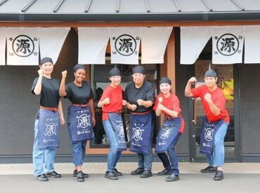 「初飲食バイト」でも安心♪
研修に特別チカラを入れています!
自信を持ってバイトができるよう、
全力でサポートします★