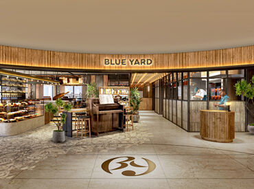 BLUE YARD　※2024年夏オープン予定 まずはお店の雰囲気になれることから◎
ウッド調のおしゃれ空間♪
できたてのビルだからキレイ★