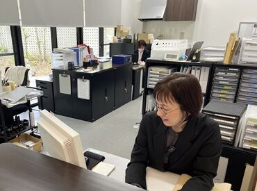 ＊子育てが落ち着いて仕事復帰したい！
＊未経験から事務職に挑戦したい
などなど皆さん大歓迎！

20代～40代が活躍中♪
