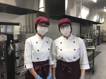 当社の商品を社割購入できるおかげで、
食費は家計に嬉しいほど節約できます♪
頑張り次第で正社員への登用も可能！