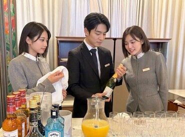《成長できる刺激や学びが毎日》
"最近、立ち振る舞いを褒められる"
一流のマナーが自然に身についちゃいます♪