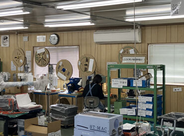 有限会社山辺加工 主婦さん多数活躍中！
平日のみのお仕事です！