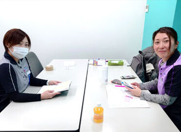 株式会社アスビック（真栄363番地32） [こんな手厚いサポート、今までの職場ではなかったです…]
と活躍中STAFFから好評なんです♪
離職率の低い会社です★