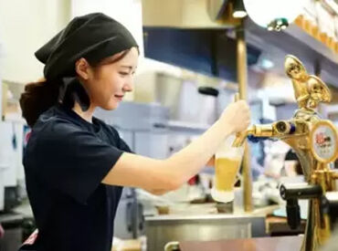 築地銀だこハイボール酒場 仙台一番町店 短時間から働けるので働きやすいですよ◎
シフトも相談ガンガンどうぞ！