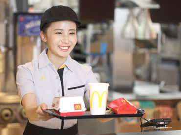 マクドナルド　清武クロスモール店 ＼スタッフ特典がたくさん！／
◆マックのメニューが社割で30％OFF
嬉しい福利厚生♪