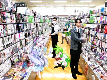 ブックスなにわ 多賀城店 ＼学生さん多数活躍中!!／午後からスタート1日4時間～で相談OK！
残業ほぼなし＆短時間シフトだから学校との両立安心で◎