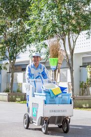 難しい業務は一切なし！簡単な掃き掃除や拭き掃除がメインです。
体力面が心配な方でも続けやすい安心ワーク♪