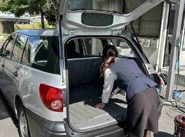 オリックスレンタカー　広島インター店 「車について詳しくないけど大丈夫…？」
⇒もちろんOK◎未経験スタート歓迎です！
メインは洗車・点検などになります♪