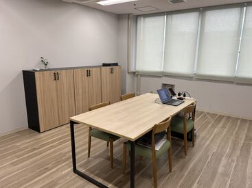 株式会社平尾 ＼キレイなオフィスで働ける♪／
リニューアルしたばかりの清潔感あるオフィス環境◎
落ち着いた空間で働けます！